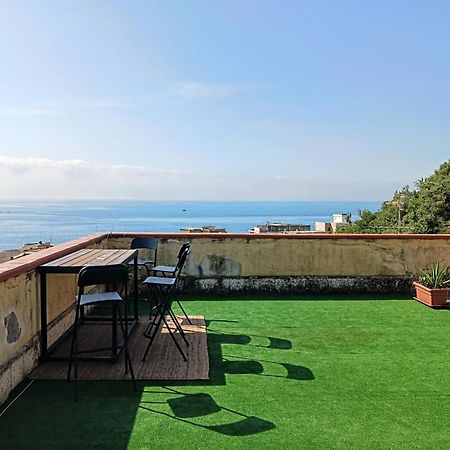 Mungi Bay, Flat With Sea View Roof Top Terrace Giardini Naxos Exteriér fotografie